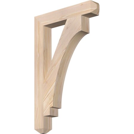 Imperial Craftsman Smooth Bracket, Douglas Fir, 3 1/2W X 22D X 34H